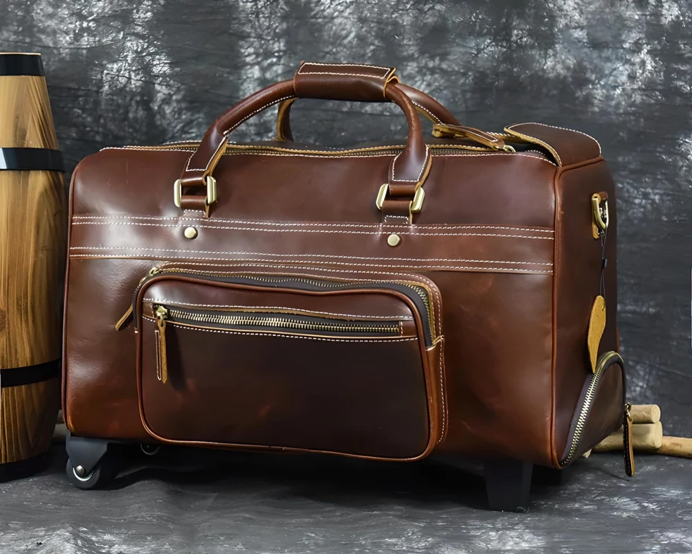 2 wheel luggage