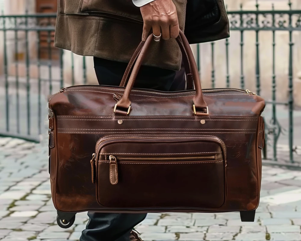 2 wheel luggage